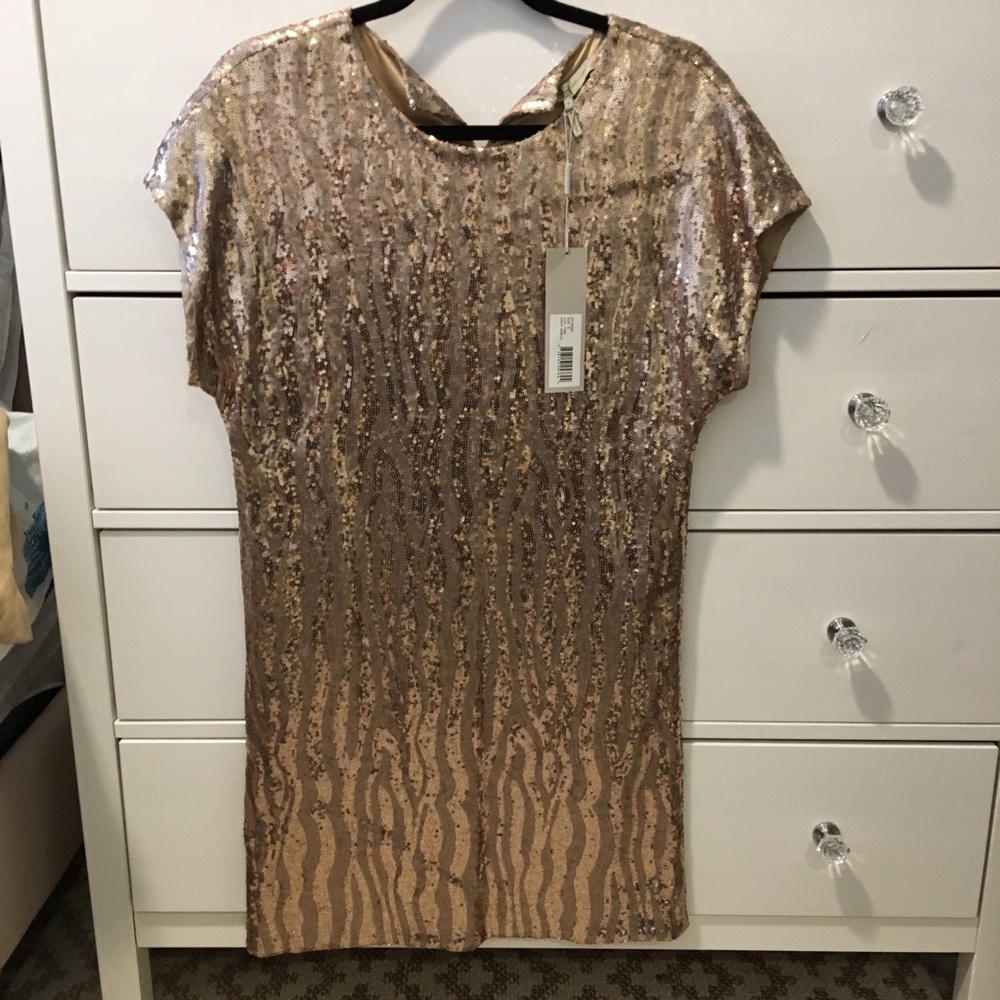 Sequinned dress